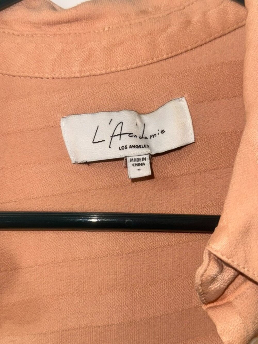 L'Academie Orang Striped Blouse - Picture 6 of 7